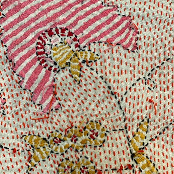 Vintage Hand Sewn Indian Jacket made by Artisans - Picture 12 of 14